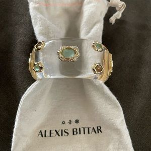 Alexis Bittar Hinge Lucite Bangle